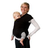 Boba Baby Wrap, Black, 0-18 Months