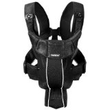 BABYBJORN Baby Carrier Active, Black, Mesh