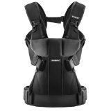 BABYBJORN Baby Carrier One, Black, Cotton